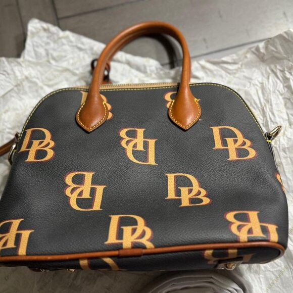 Dooney & Bourke Monogram Small Domed Satchel - Picture 2 of 5